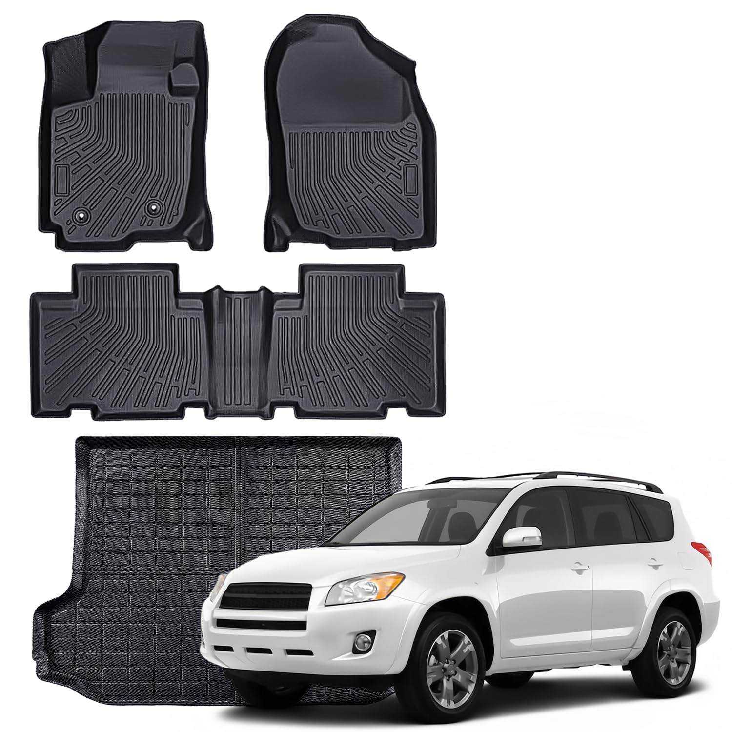 RYStark RAV4 Floor Mats (2006–2012)