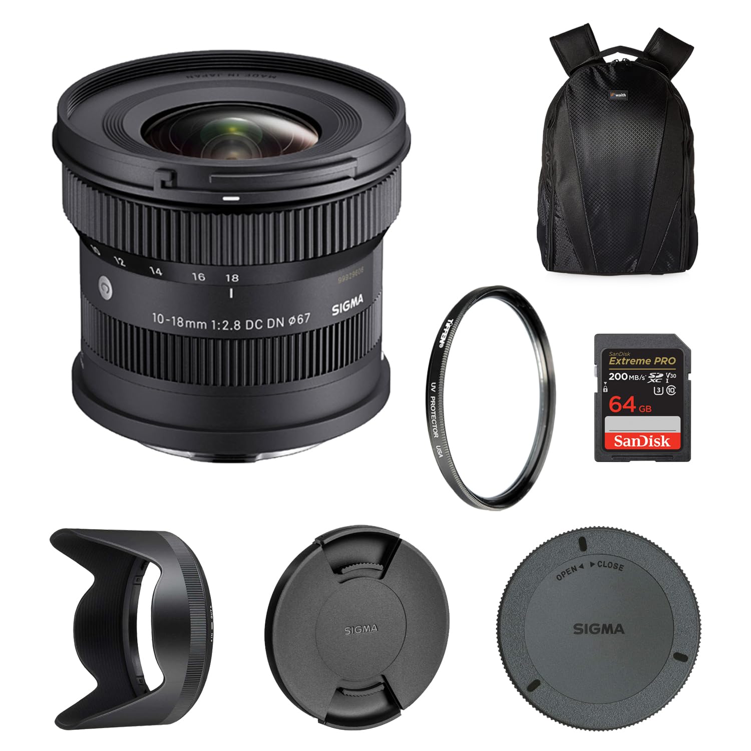Amazon.com : Sigma 10-18mm F2.8 DC DN Contemporary Lens for Sony E 