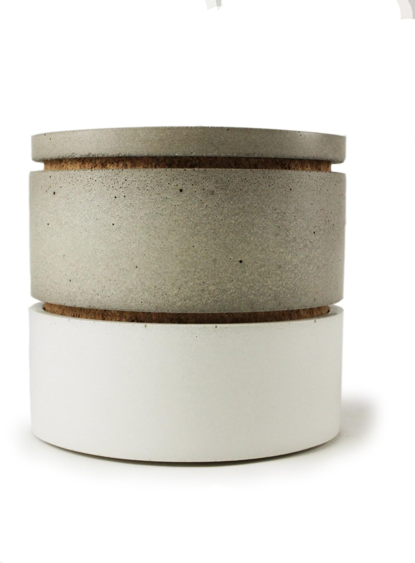 Module 6 Concrete Salt and Spice Stacking Cellar Set
