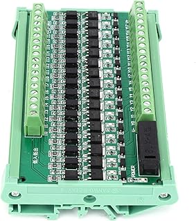 July Summer Gifts 16 Channel PLC Isolation Board, Portable Practical Convenient Reliable PLC Relay Board, Factory PLC Industry For Protect PLC Internal Relays