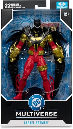 Miniatura 7 de McFarlane Toys - DC Multiverse Azrael Batman (Knightquest) Figura de acción de 7 pulgadas