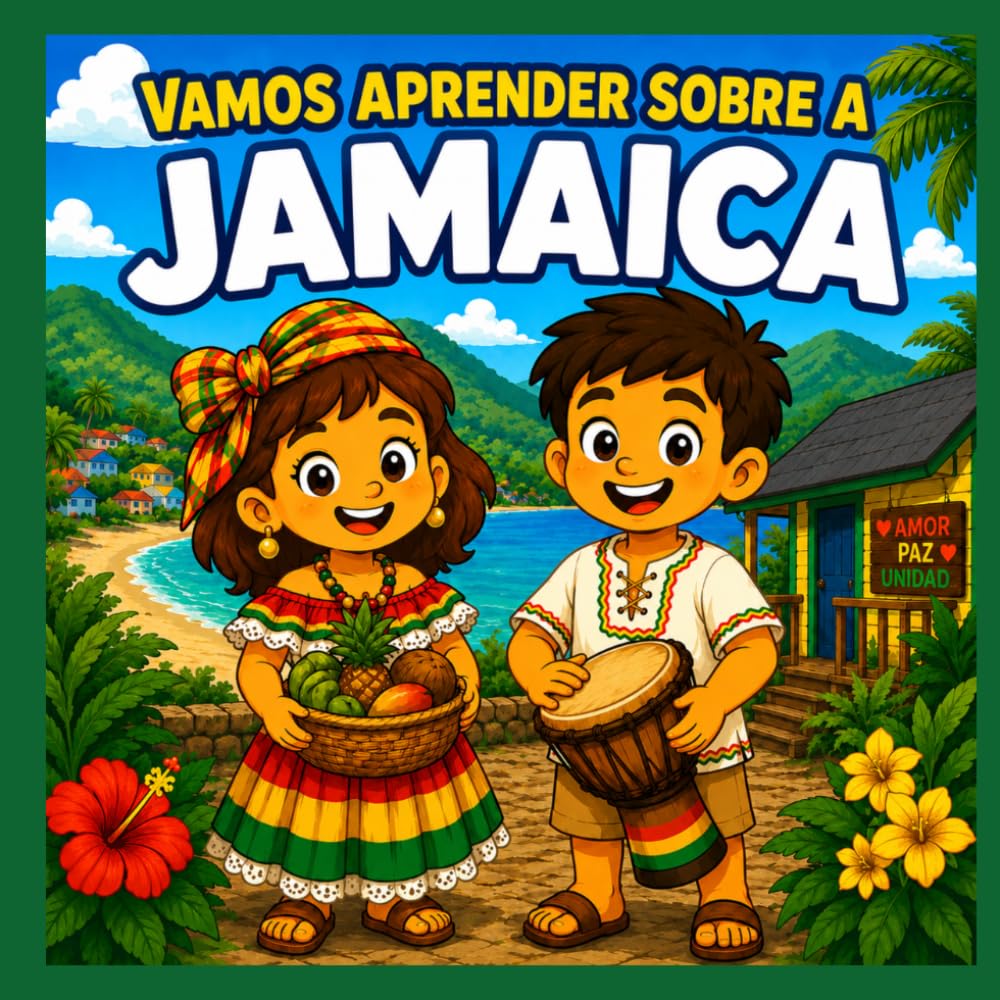 Vamos Aprender Sobre a Jamaica: Um Divertido Livro Infantil Sobre a Cultura, História, Música, Natureza e o Povo da Jamaica (Vamos Aprender Sobre o Mundo)