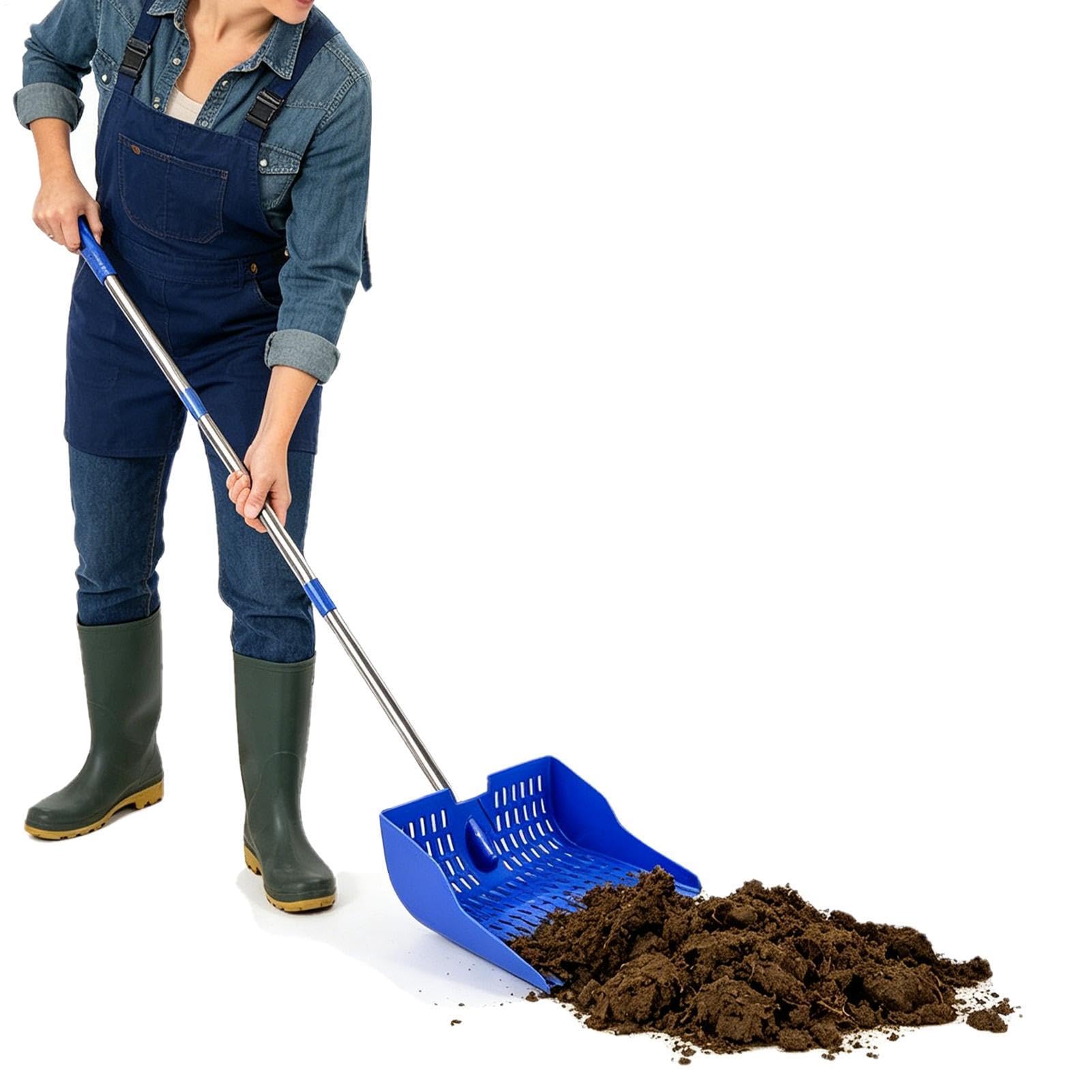 Raccoglitore Deiezioni Raccoglitore Di Feci Smontabile, Robusto E | Per La Rimozione Dei Rifiuti Animali per il Giardino, Cortile, Patio, Prato, come Strumento della Pulizia della Casa