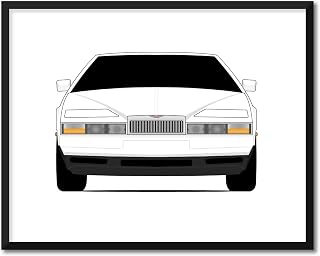 CUSTOMIZABLE COLOR: Aston Martin Lagonda (1976-1990) Inspired Poster Print Wall Art Decor Handmade (Unframed)