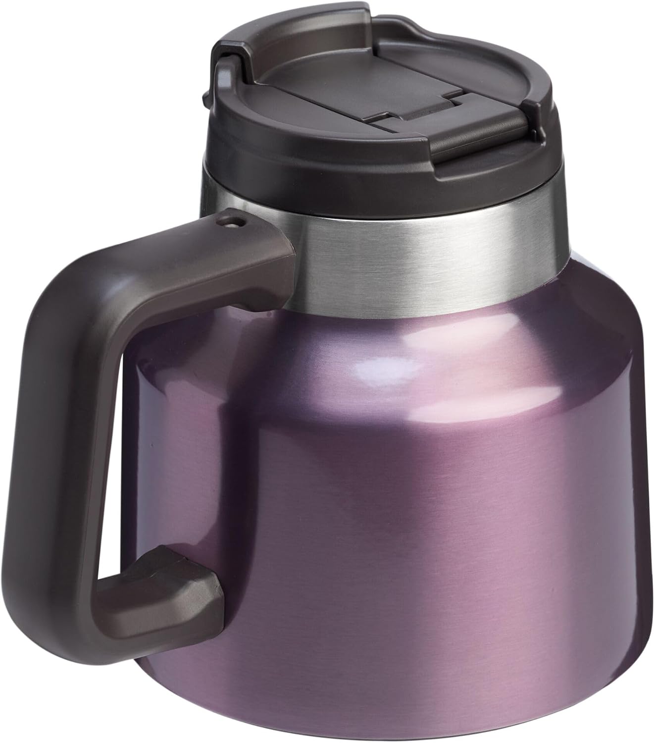 Stanley - Brandclub - STANLEY Tough-To-Tip Admiral's Mug 20 oz Twist-on  Flip Open Lid Wide Body with Non-Skid Rubber Base Insulated Stainless Steel  Coffee Cup BPA-Free Wisteria Shine