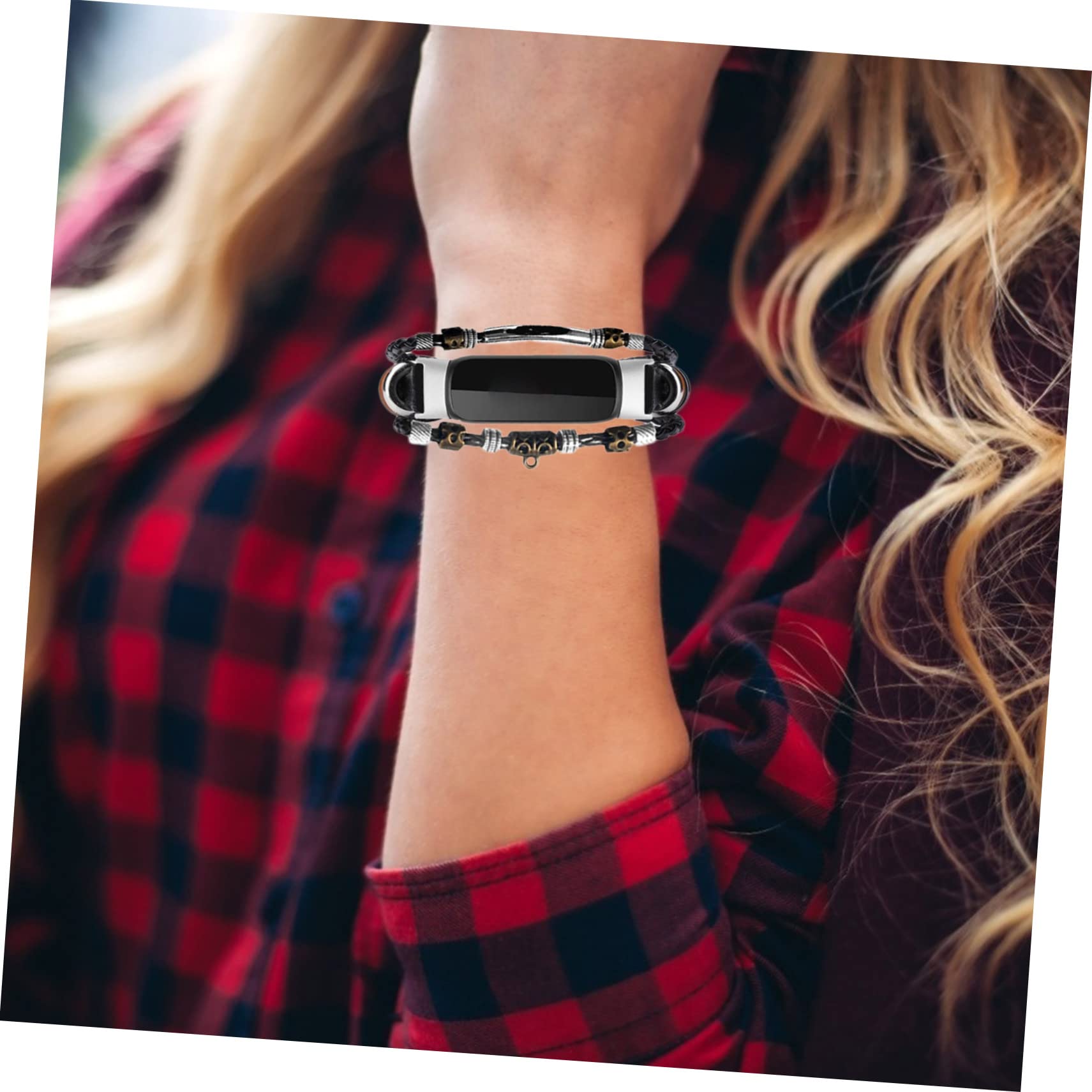 UKCOCO 2St Armband uhrenarmbänder Volksbrauch Gurt Anschauen Fräulein Leder