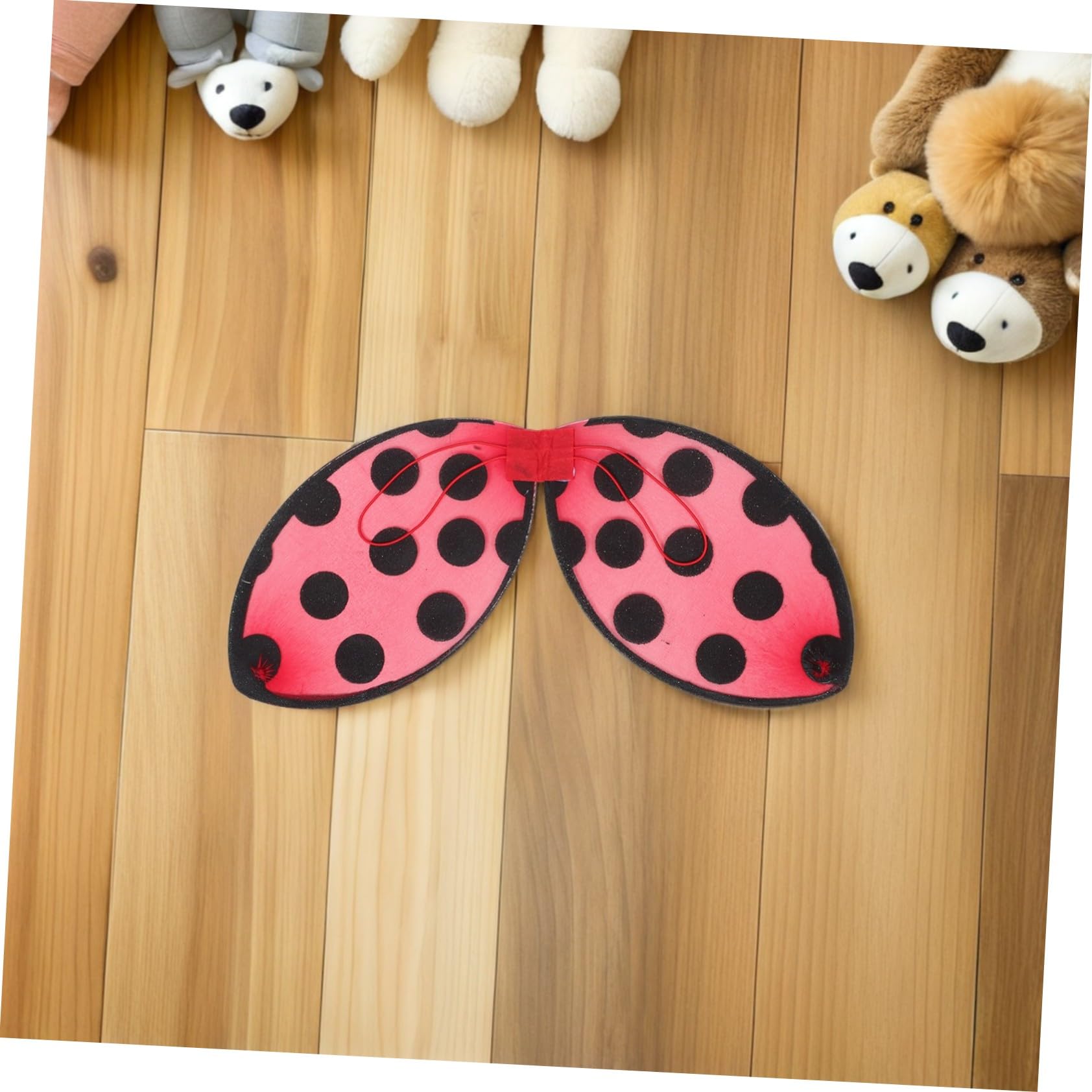 6 Pezzi Coccinella per Rosse Pieghevoli Costume Leggero per Feste Compleanno Halloween Recite e Giochi Ruolo