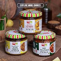 Vista 7 de Add me Hecho en casa Amla Pickle sin semillas Amla Ka Achar - 500gm tarro de cristal