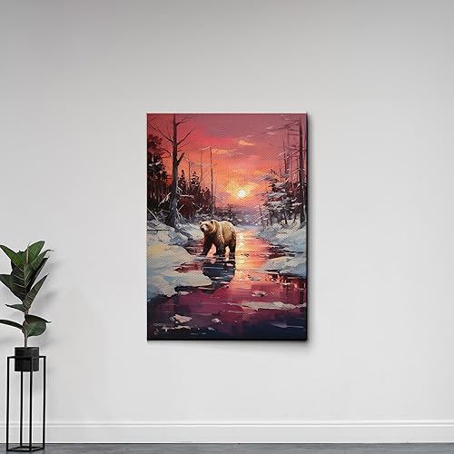 Miniatura 5 de Penguins Canvas Wall Art Print, beloved Penguins Print, Penguins Canvas, Print animals Home Decor