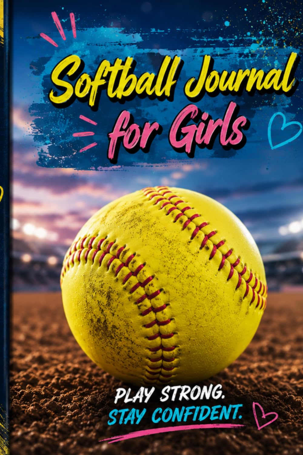 Softball Training Notebook: Stats Tracker, Practice Planner & Game Log