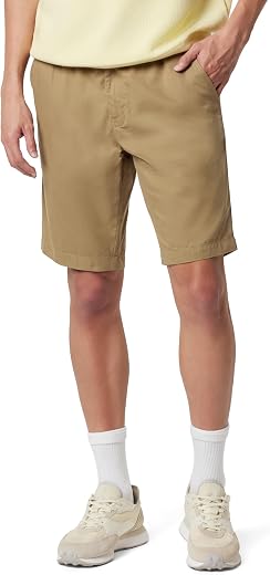 Jockey 1203 Men's Super Combed Mercerised Cotton Woven Fabric Straight Fit Solid Shorts with Side Pockets