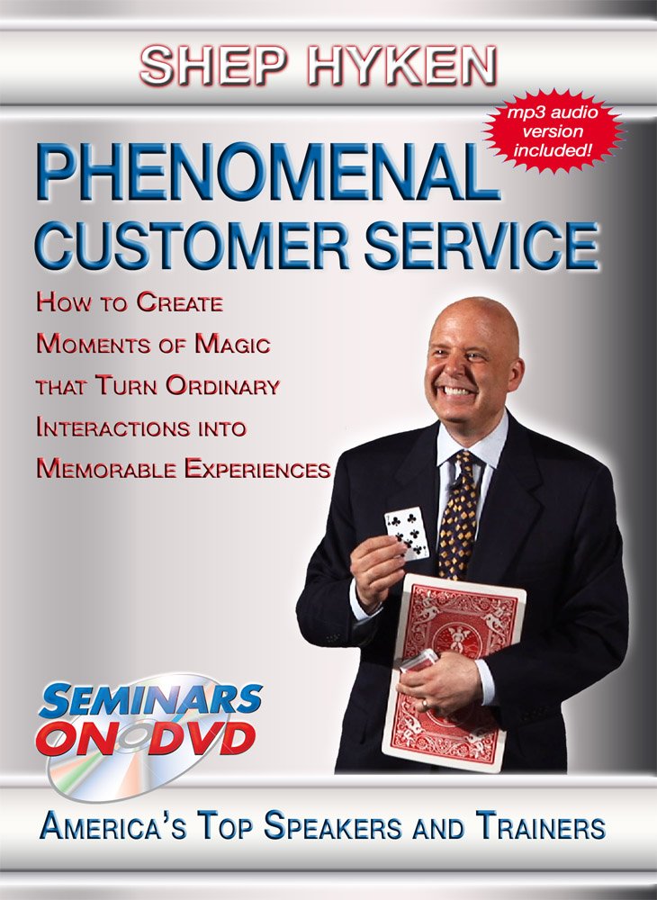 Phenomenal Customer Service – How to Create Moments of Magic, Turn Ordinary Interactions into Memorable Experiences – Seminars On Demand Customer Service Training Video – Speaker Shep Hyken – Includes Streaming Video Streaming Audio + MP3 Audio