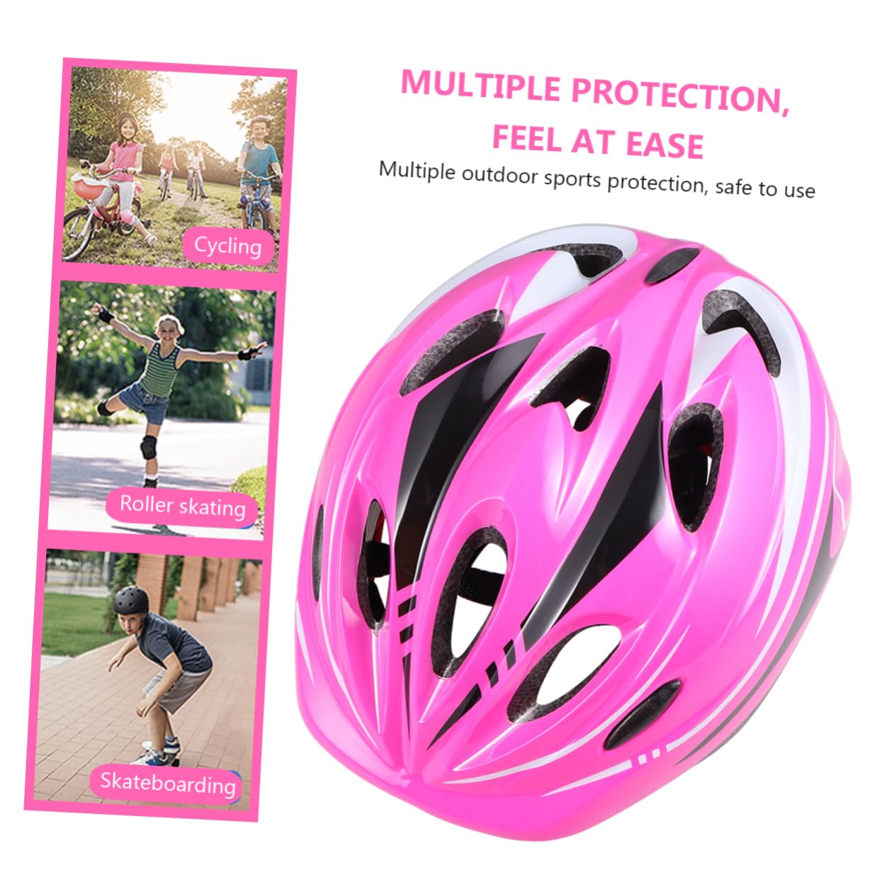 Abaodam Boys and Girls Roller Skating Protective Gear Set Elbow Pads Wrist Guards Skating Supplies for Boys Girls Years Old