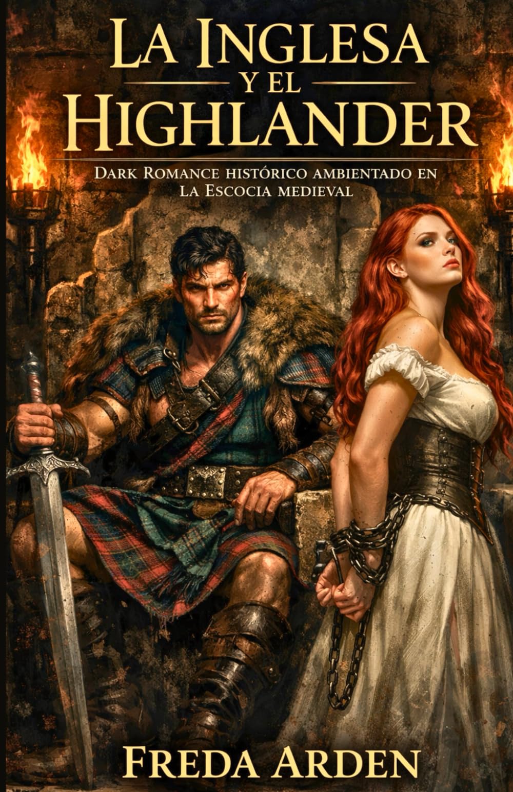 LA INGLESA Y EL HIGHLANDER. DARK ROMANCE HISTÓRICO AMBIENTADO EN LA ESCOCIA MEDIEVAL: La Corona los quería muertos. El clan también. El deseo los ... (SANGRE, CLAN Y DESEO EN LAS HIGHLANDS)