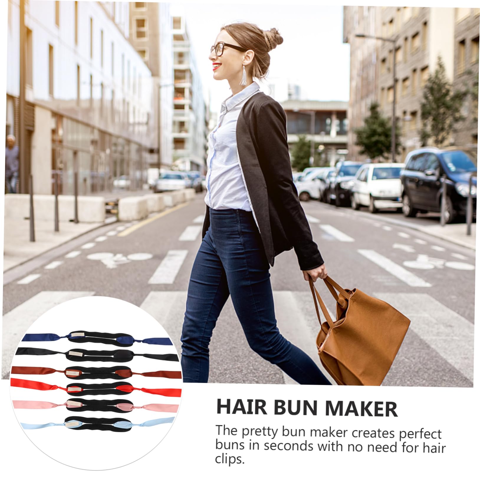 DOITOOL 18stücke Teiliges Haarknoten-donut-maker Mit Schleifenverzierung Haaraccessoire Für Elegante Hochsteckfrisuren Für Feste Schule Und Alltag