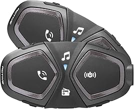 Interphone INTERPHOACTIVETP Motorcycle Headset, Black, Duoble Unit, Pre-Paired