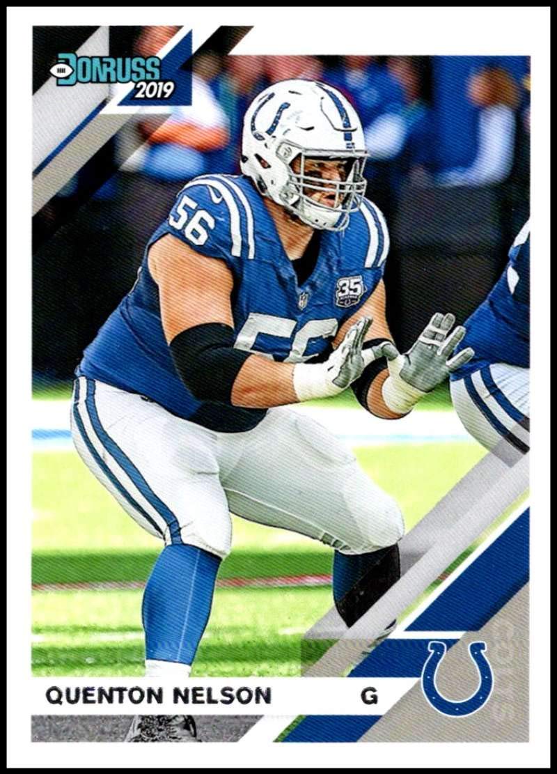 2019 Donruss #120 Quenton Nelson NM-MT Indianapolis Colts Officially Licensed NFL Trading Card