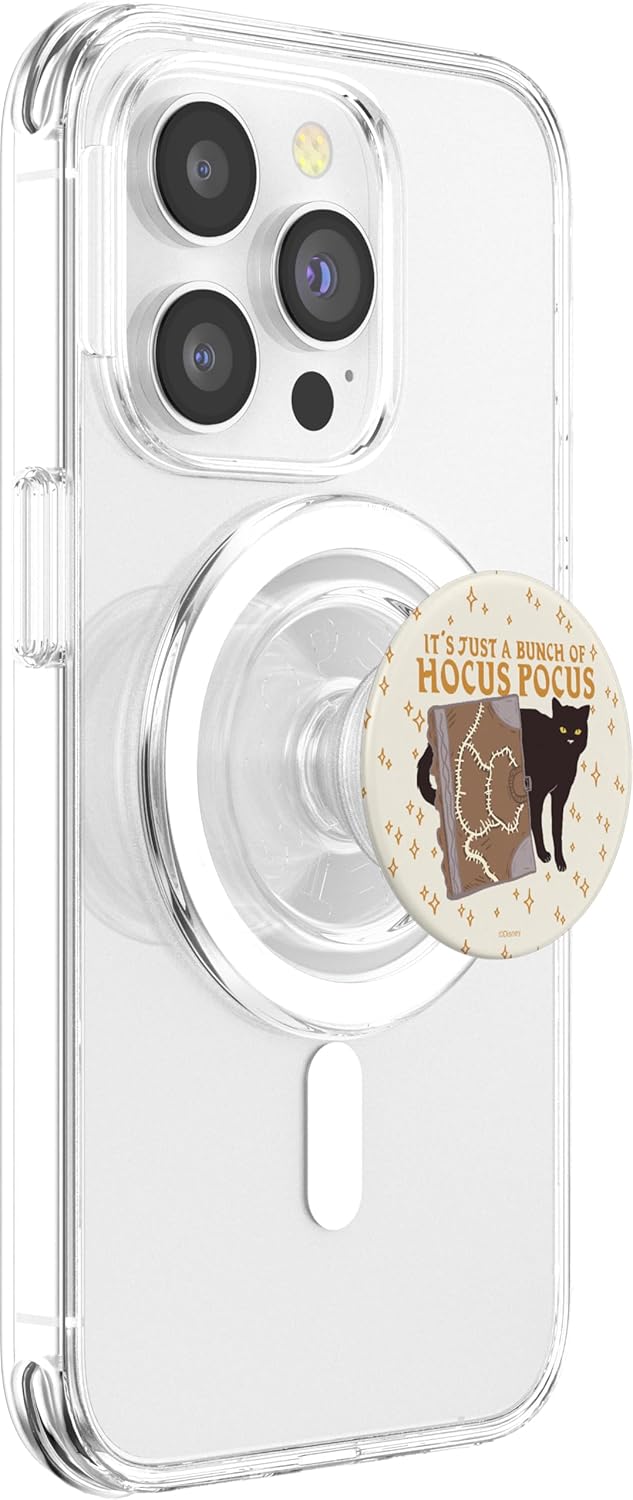 Disney Hocus Pocus Binx & Book A Bunch Of Hocus Pocus PopSockets PopGrip for MagSafe