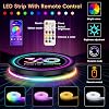 360 Photo Booth Machine for Parties for 5-6 People,APP Remote Control Automatic 360 Spin Camera Vedio,RGB Ring Light,Free Custom Logo,Flight Case (100cm/39.6+Flight Case)