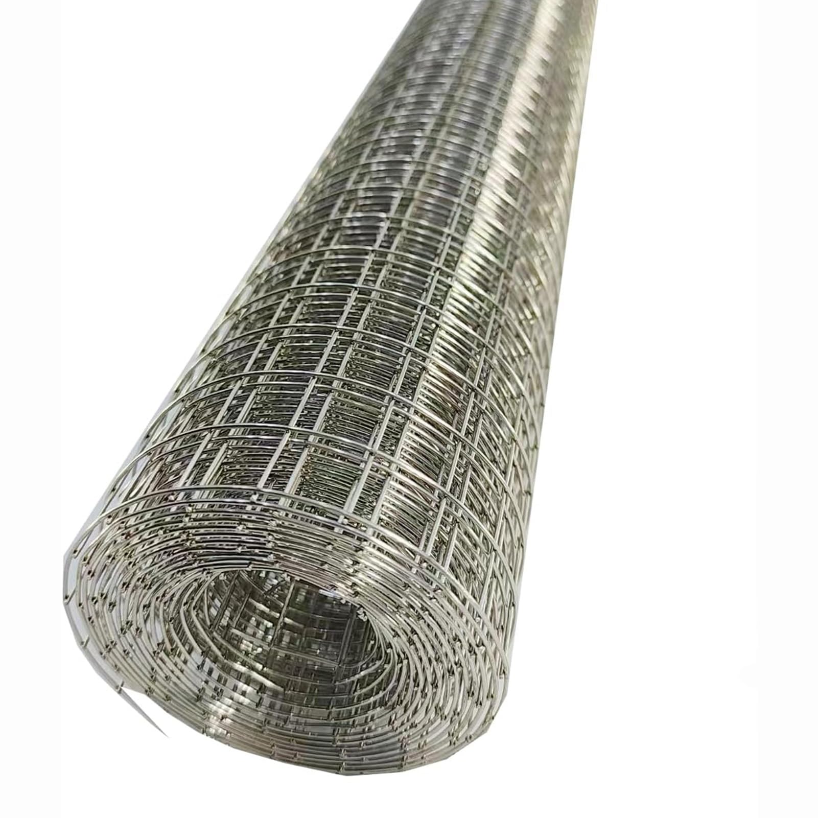 Grillage en acier inoxydable 0.5 x 6 m comme clôture de jardin