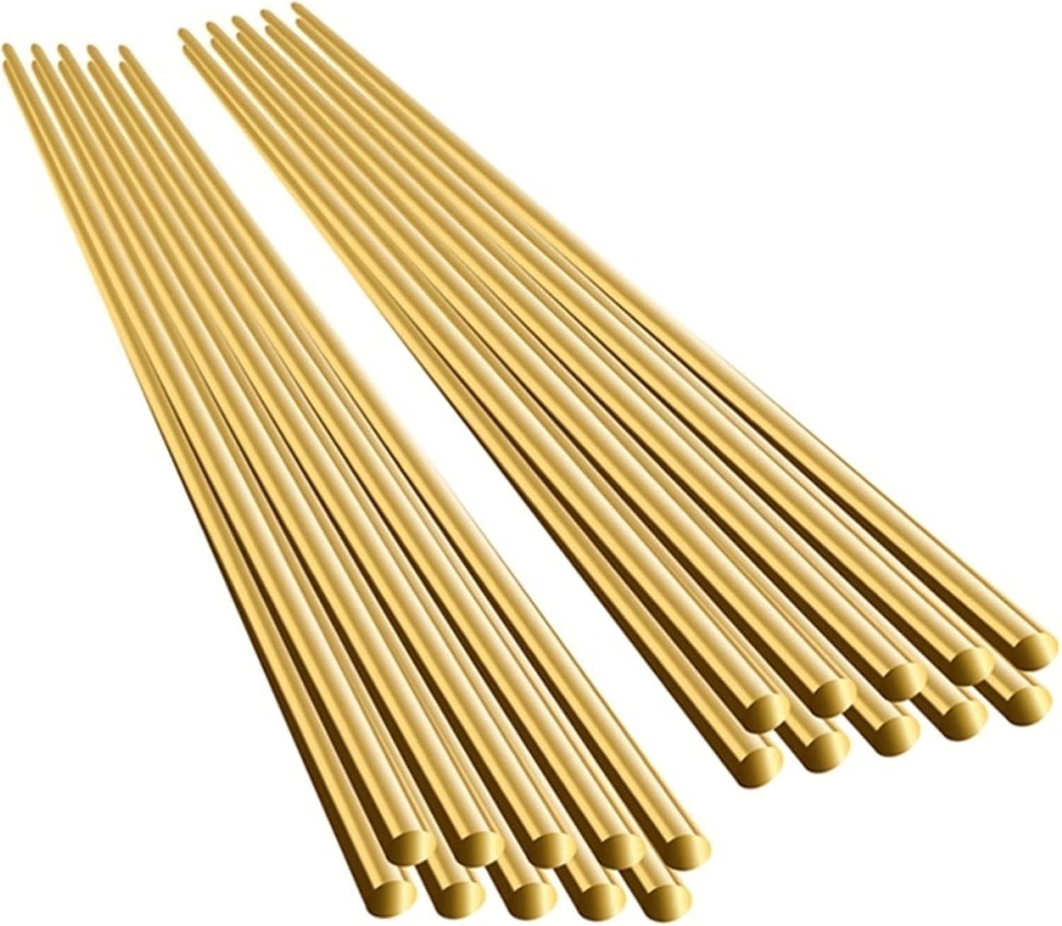 1.6×333mm Soldering Rod Brass Welding Wire Electrode No Need Solder Powder Welding Rods (Color : 20PCS)