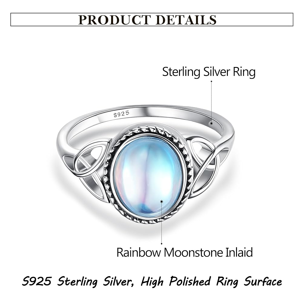 ☆TATIANA☆ SILVER925 Moonstone Oval ring CR1814 Amazon.com: ADRAMATA 925 Sterling Silver Moonstone Ring for