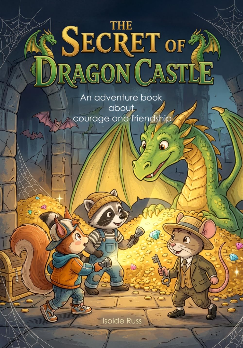 THE SECRET OF DRAGON CASTLE: An adventure book about courage and friendship (The Adventure Stories of Raccoon, Squirrel, and Mouse)
