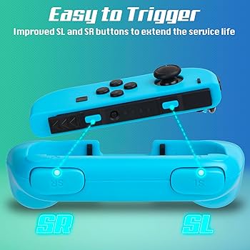 Amazon.com: JoyHood Hand Grips for Switch/Switch OLED, Ergonomic