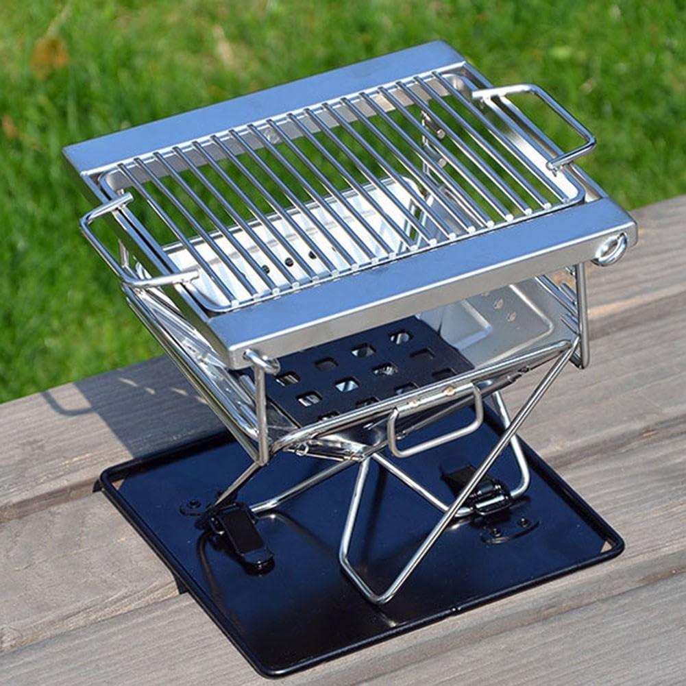 Griglia BBQ Portatile Acciaio Pieghevole Griglia BBQ Portatile