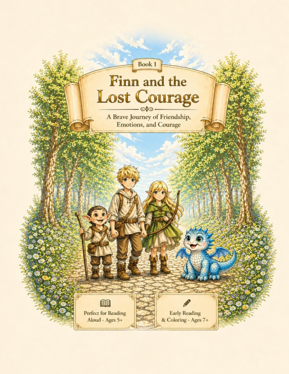 Finn and the Lost Courage (Book 1): A Brave Journey of Friendship, Emotions, and Courage