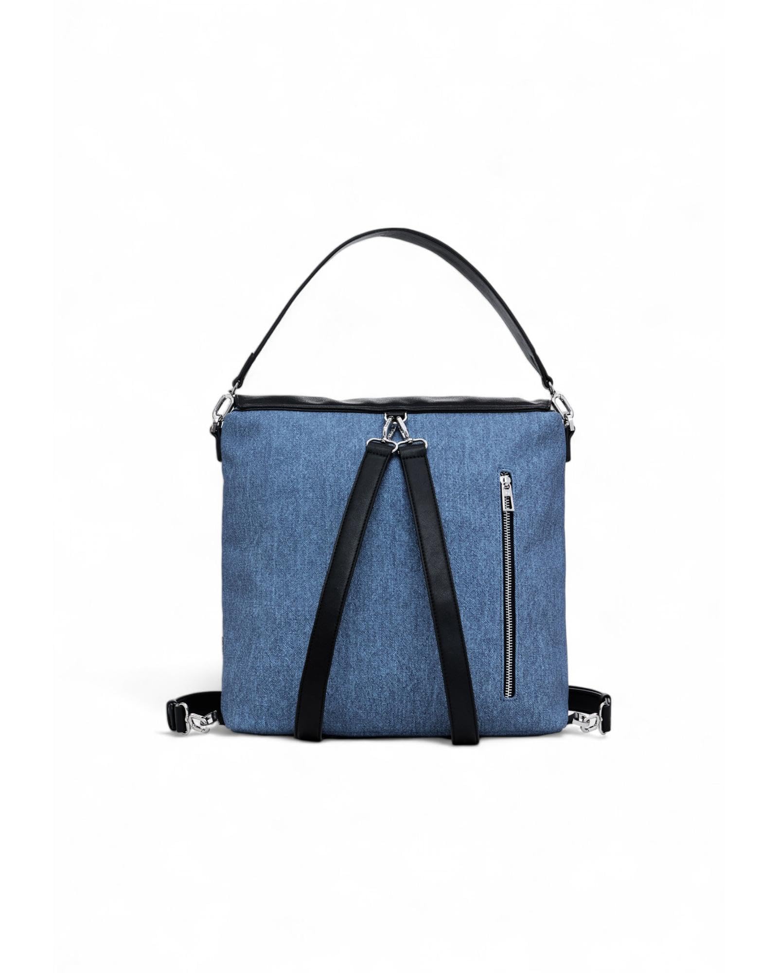 Desigual Accessori da donna in PU Big, Blu, taglia unica