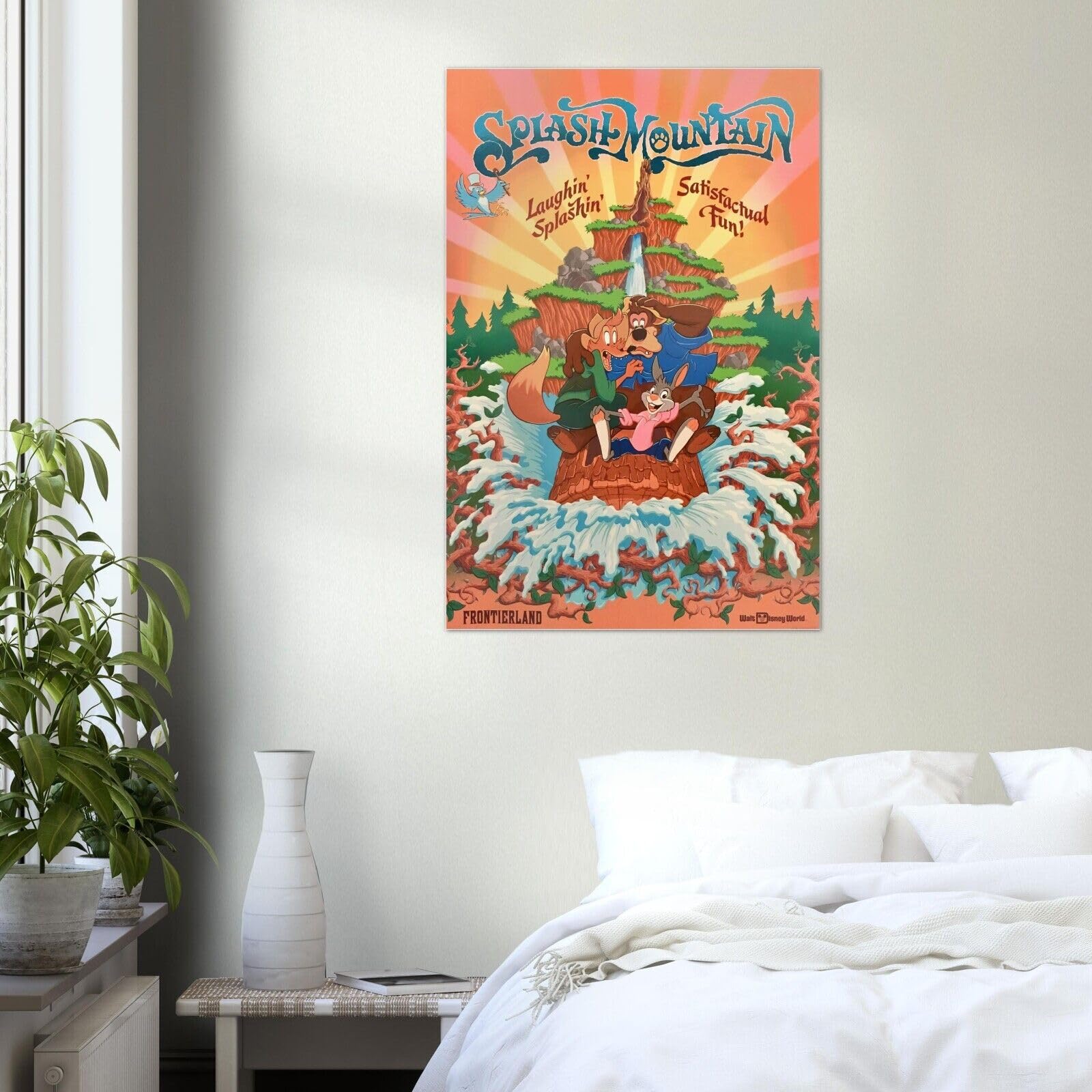 Amazon.com: Disney Attraction Poster - Splash Mountain - Disney