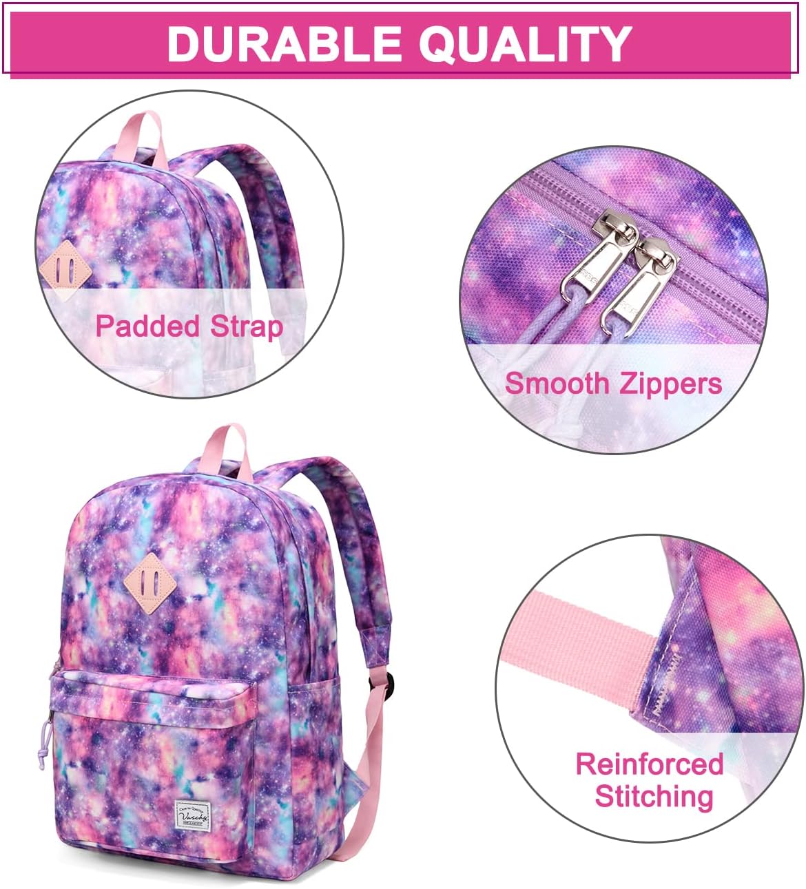 VASCHY School Backpack - Image 4