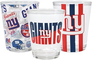 NFL Team Logo Barware Team Spirit 1.5oz Shot Glasses 3-Pack