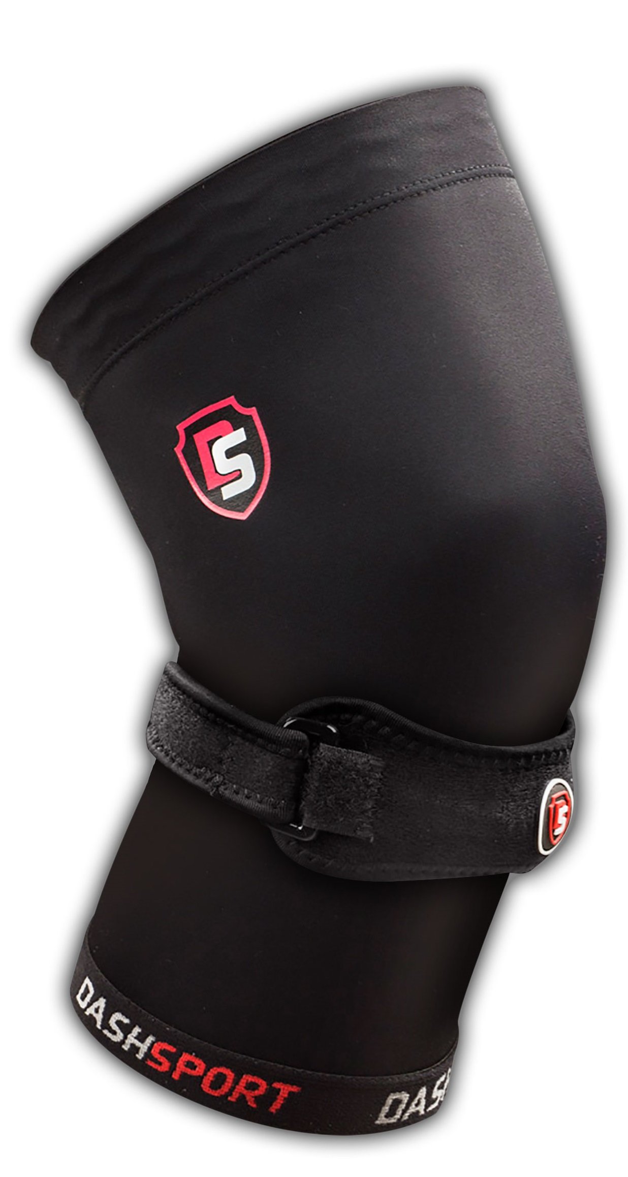 Copper Knee Sleeve and Patellar Knee Brace Combo. Compression Knee support/Patella Strap for patella tendonitis, runners or jumpers knee