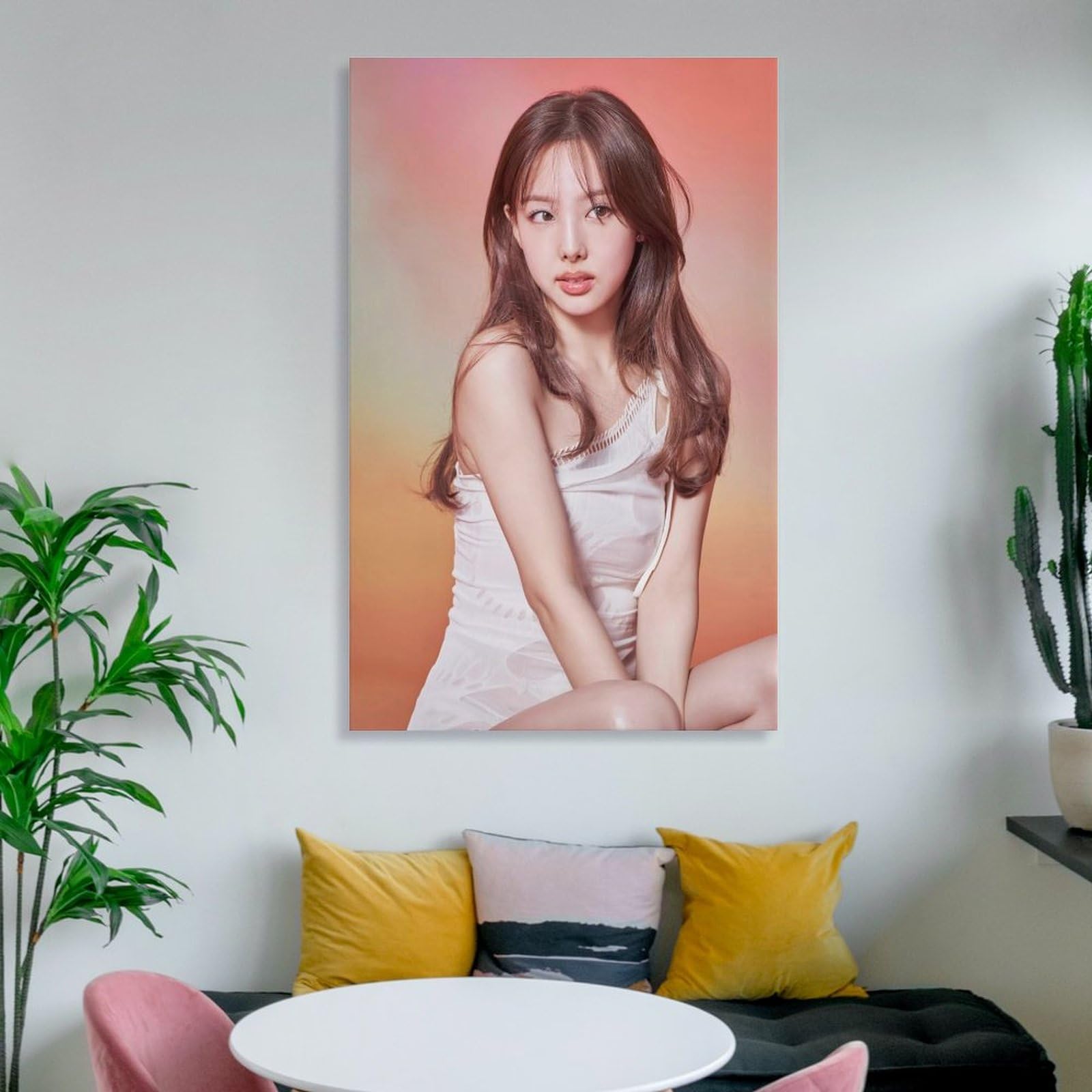 Amazon.co.jp: NAYEON ナヨン TWICE トゥワイス熱いキャンバスポスター