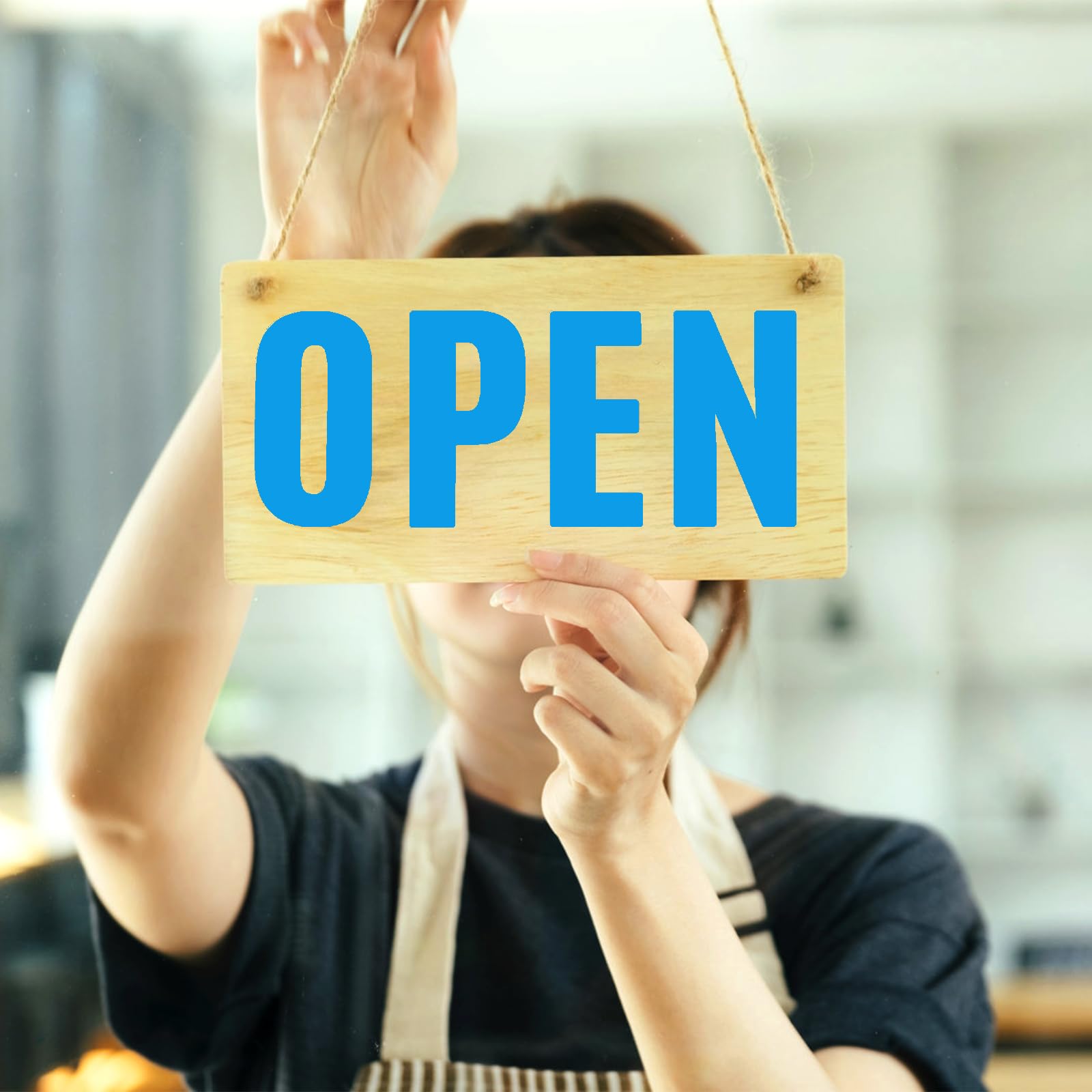 Adesivi Lettere Maiuscole 10cm | 18 Fogli Vinile Impermeabile | Rosso | Per Decorazioni Esterne - Foto 9