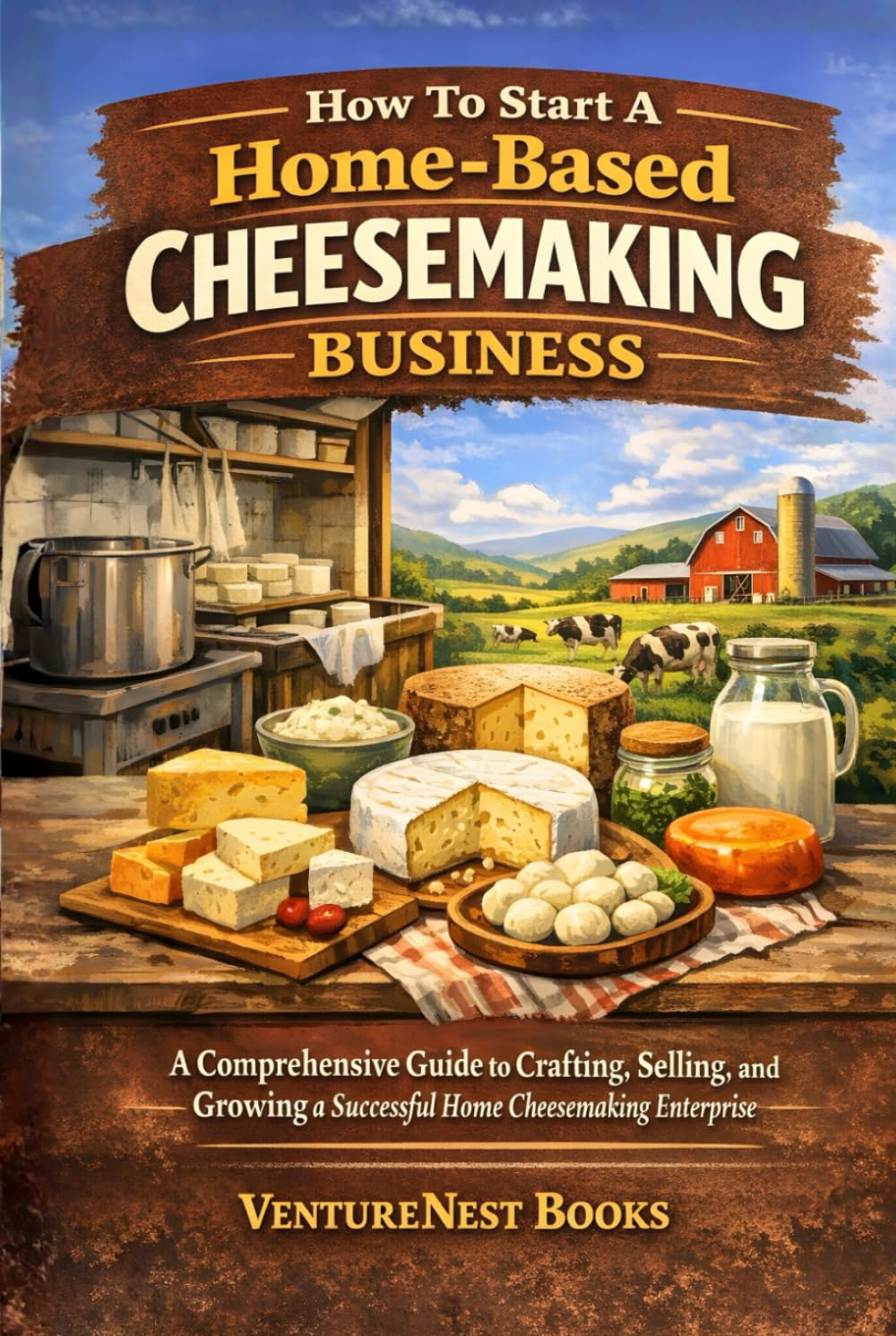 How to Start a Home-Based Cheesemaking Business: A Comprehensive Guide to Crafting, Selling, and Growing a Successful Home Cheesemaking Enterprise