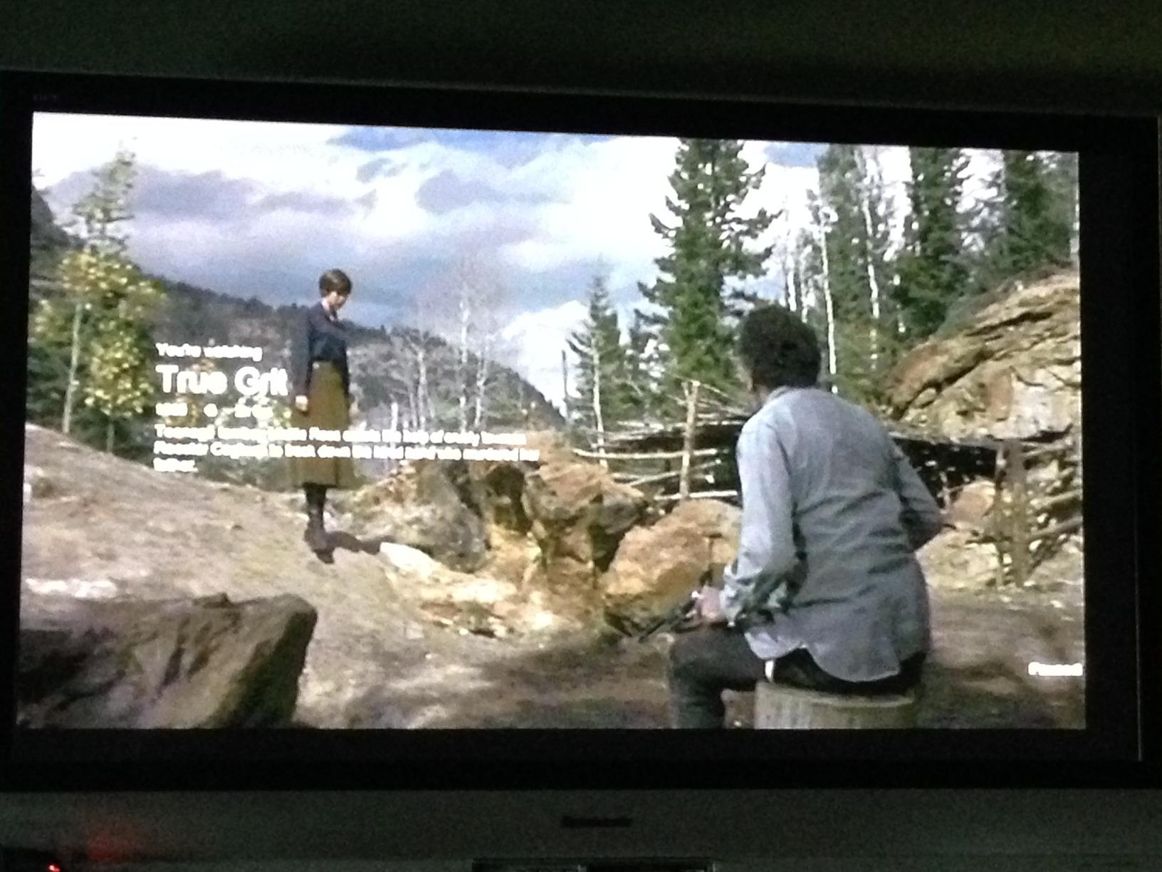 ... it up and it has amazingly it has a good quality picture on my Panasonic 60 plasma tv