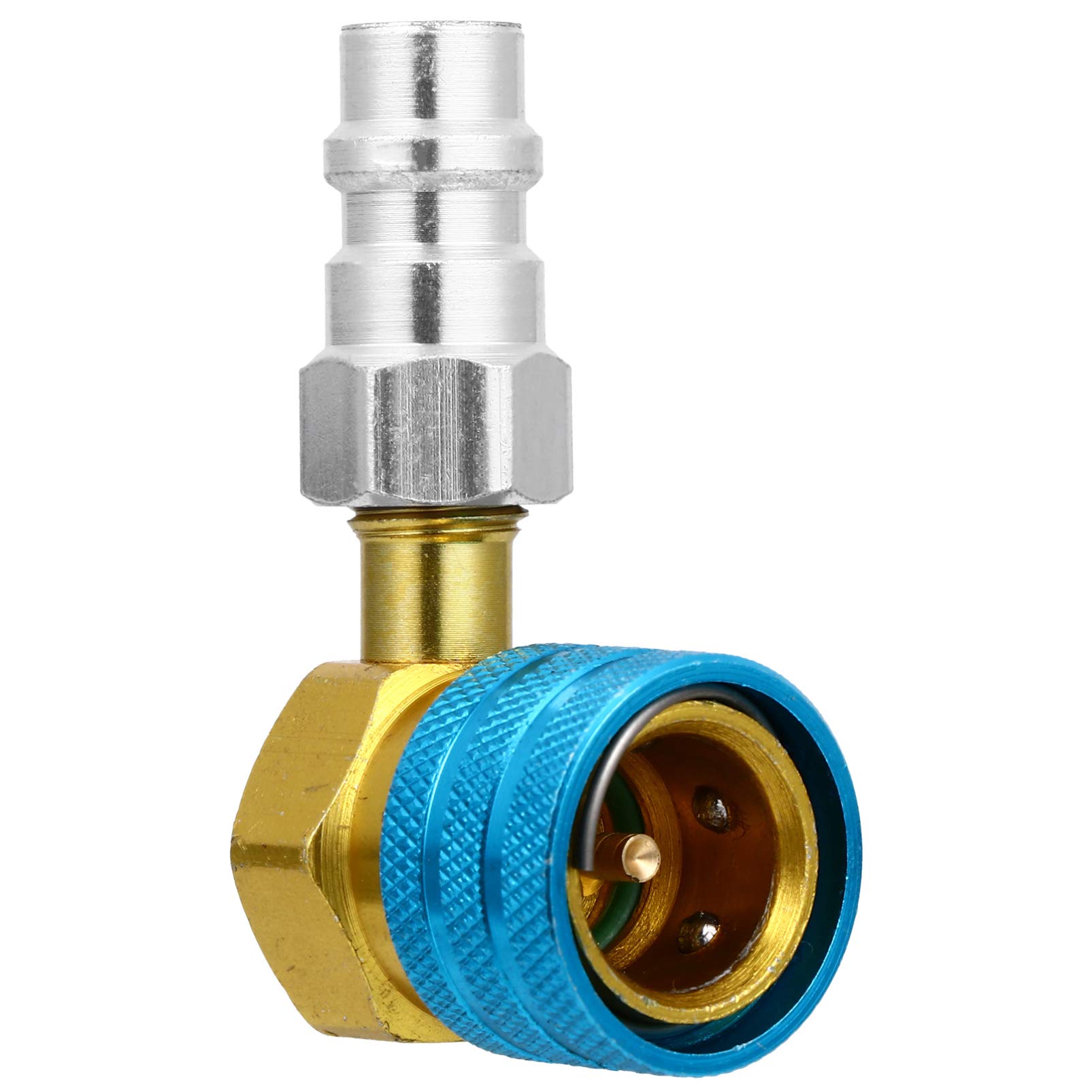 FAVOMOTO Charging Coupler Side Adapter for Automotive and Easy Use Quick Coupler Connector for Fluoride Adding