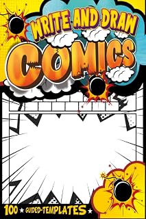 Paper Girls Graphic Novel Templates: Learn To Sketch For Teens Creating Your Own Comics | Cool Sketch Books | Birthday Activity For Kids Party