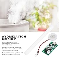 Vista 3 de Mini humidificador USB de 5 V, kit de disco de atomización, placa de atomización USB con control de interruptor de temporizador, controlador