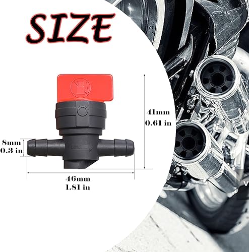 Miniatura 35 de Tnisesm Línea de manguera de combustible de 4 tamaños, 3/8 pulgadas, 5/16 pulgadas, 1/4 pulgadas, 3/16 pulgadas, manguera de tubo de combustible