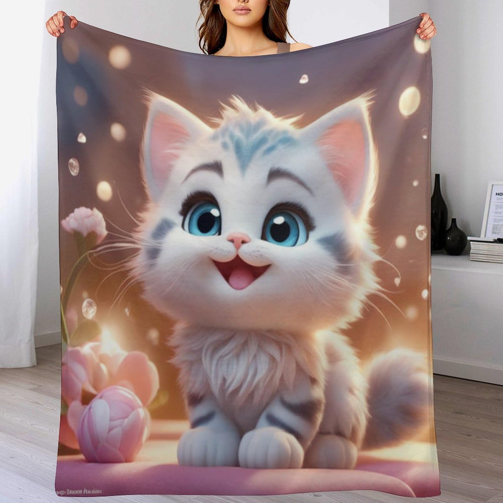 Manta de gato gruesa de alta densidad térmica para proteger sofás delicados