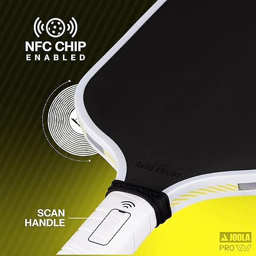 Miniatura 4 de JOOLA Pro IV Palas de Pickleball  Superficie de Fibra de Carbono Cruda  Formas Perseus, Hyperion, Scorpeus y Magnus  14mm16mm  Tech Flex Power