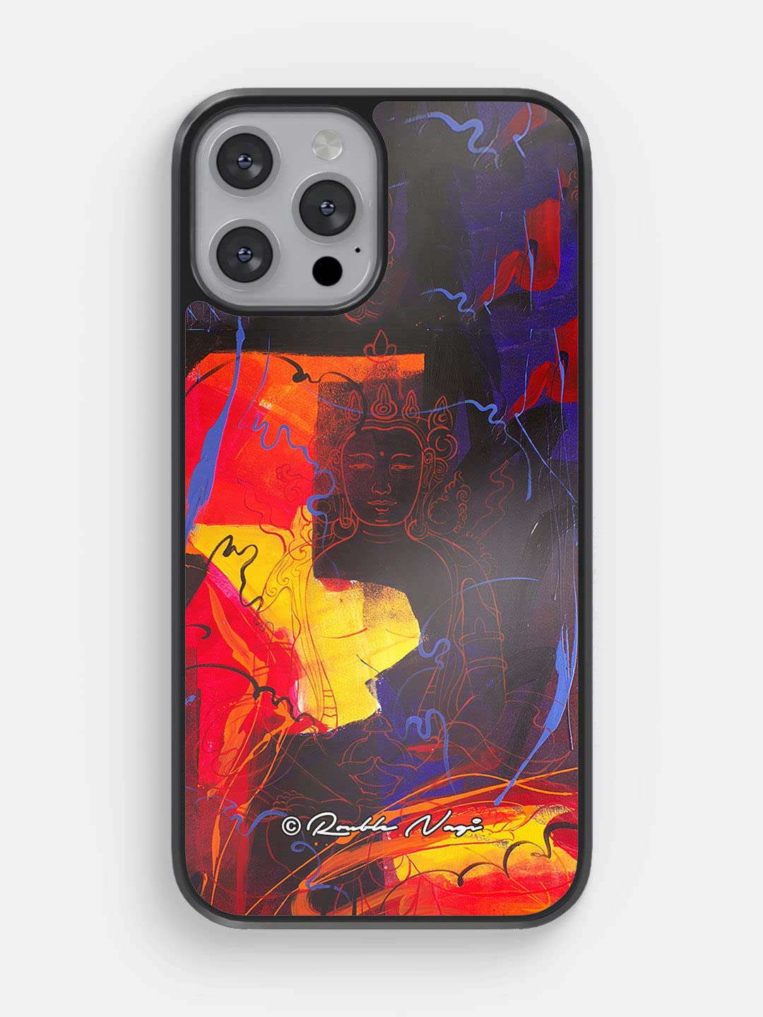 Macmerise Bumper Phone Case | Compatible with iPhone 12 Pro Back Cover Case | Design Moksha | 360 Degree Protection | Protective Mobile Cover | iPhone 12 Pro Phone with Camera Protection