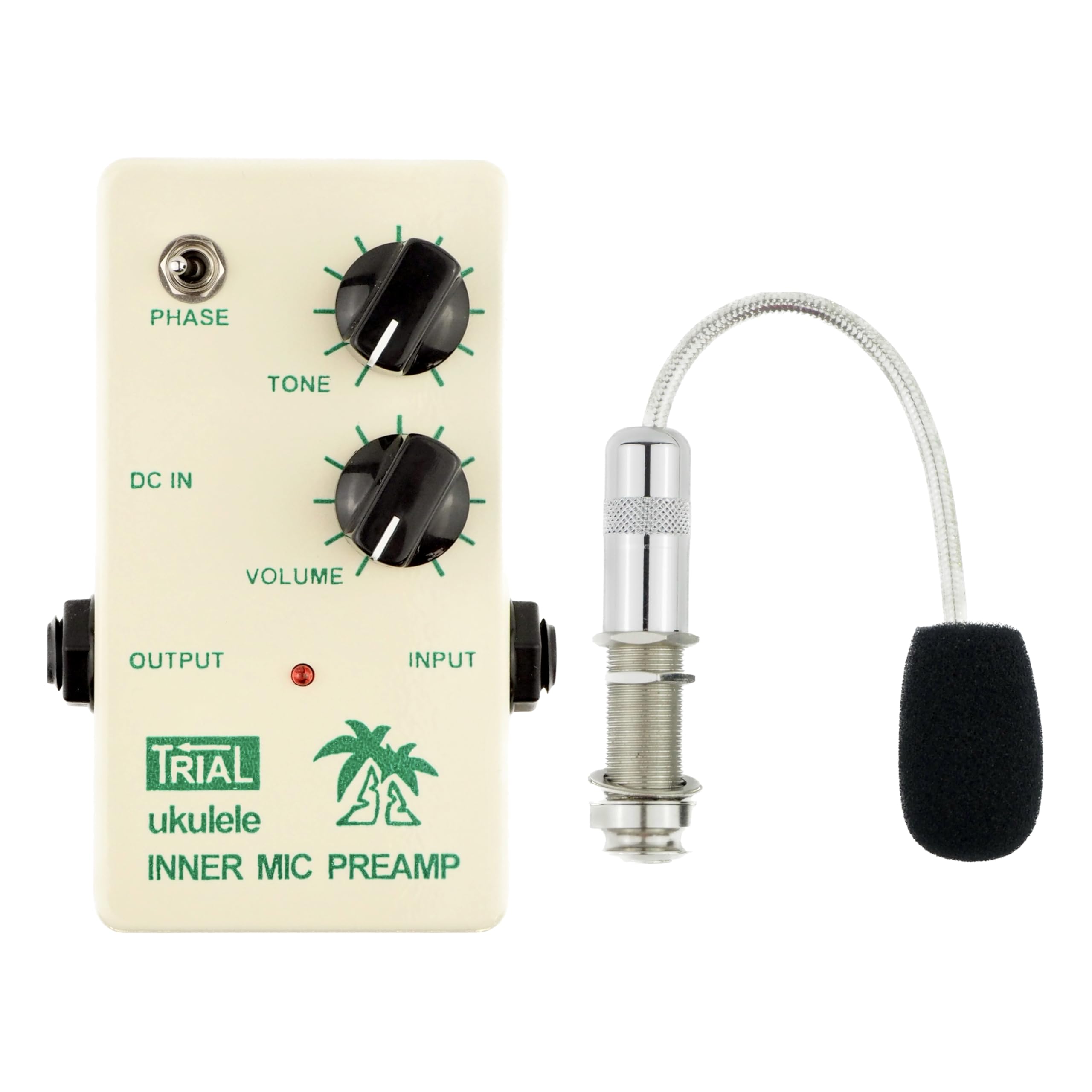 Amazon | TRIAL ukulele INNER MIC PREAMP ウクレレ用マイク