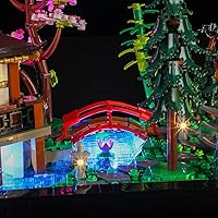 Vista 8 de BRIKSMAX Kit de iluminación LED para Lego Tranquil Garden (versión mejorada)- Compatible con Lego Icons 10315 Modelo de bloques de construcción,