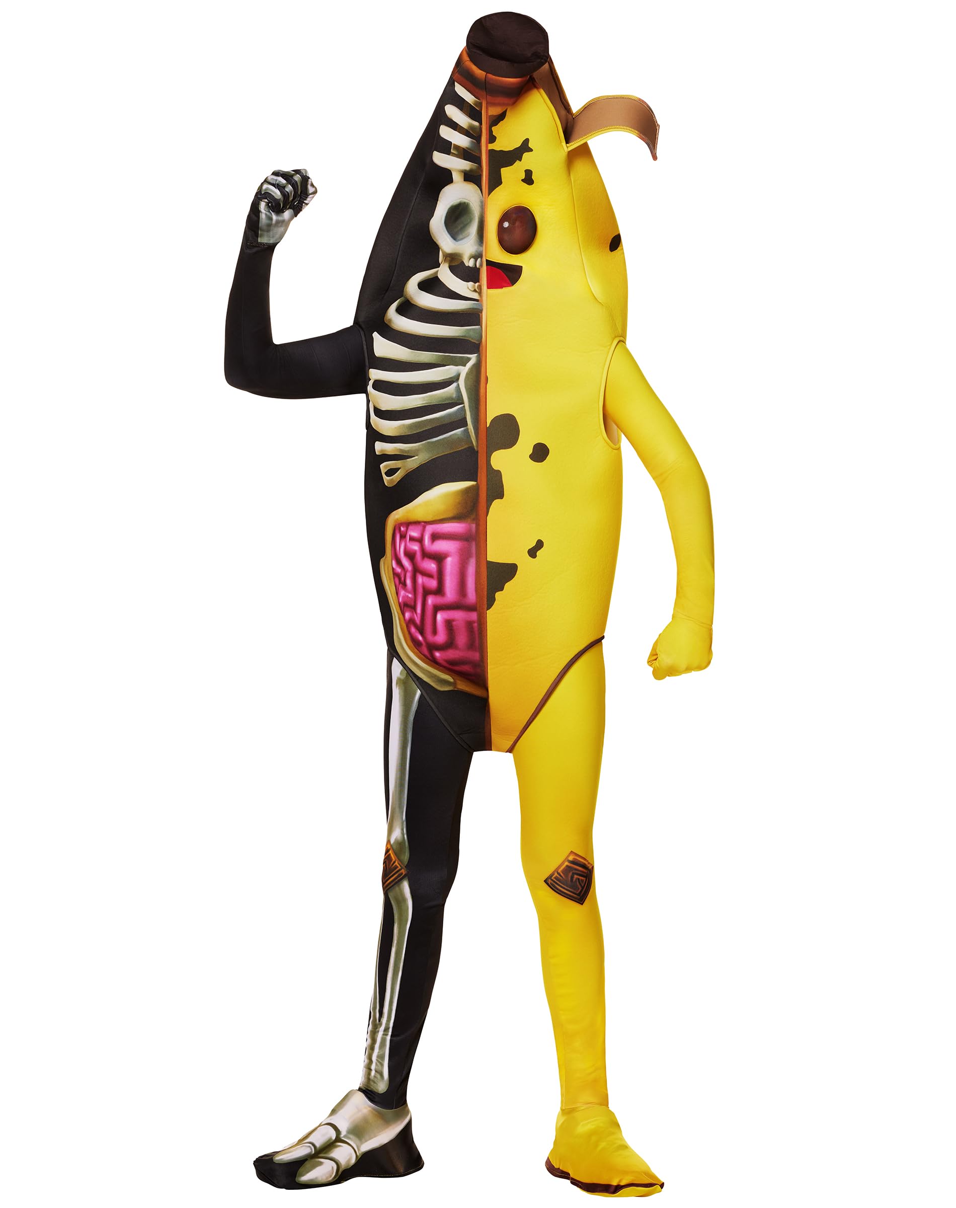 Spirit Halloween Fortnite Youth Peely Bone Costume | Licenza ufficiale | Fortnite Outfit | Costumi da gioco