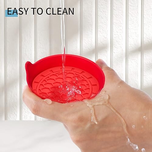 Miniatura 6 de Amooca Portavasos para automóvil, universales, posavasos para tazas de automóvil, impermeables, antideslizantes, a prueba de derrames, accesorios